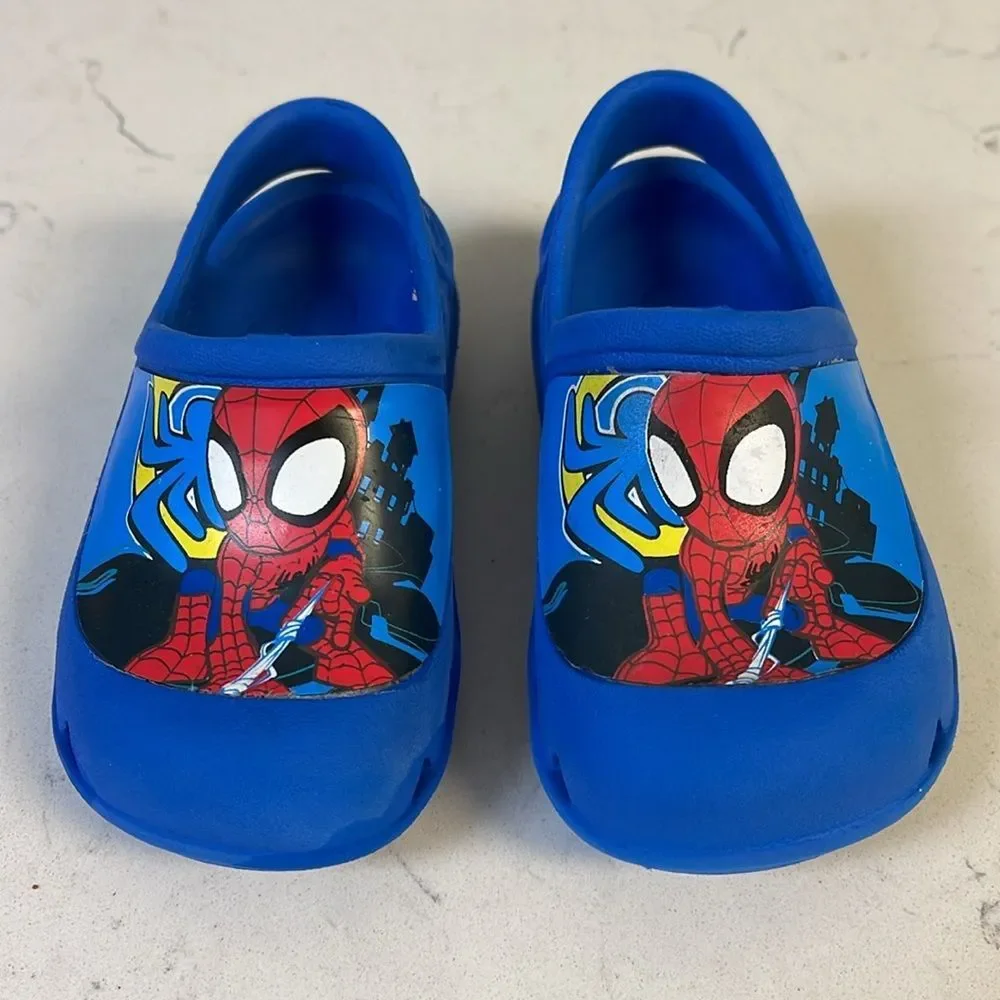 Disney Junior Mavel Spidey Amazing Friends Toddler EVA Clog size 5/6